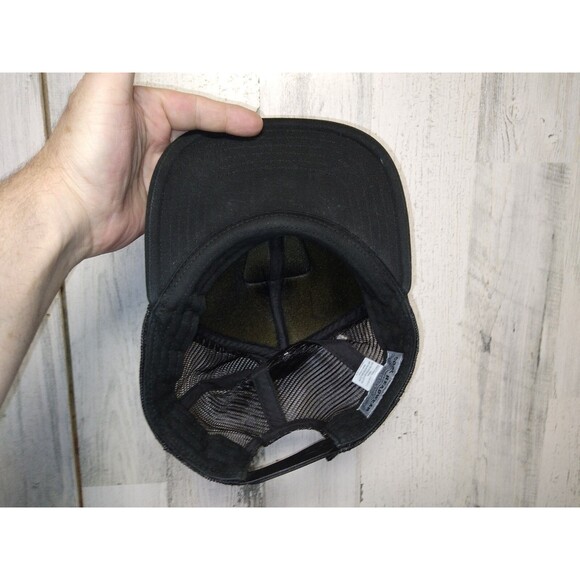 Coal Headwear Cap Hat Black Front Patch Logo Flat Brim Adjustable - Picture 6 of 6